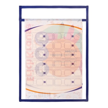 A4 drawing folder, Erichkrause "Write-West", plastic, blue in the bag-2