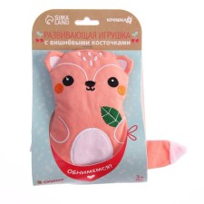 Toy heating pad with cherry bones 
