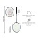 ONLYTOP badminton rackets, set 2 pcs., In a case, Mix color