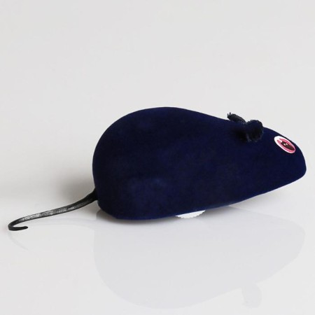 Clockwork mouse, 7 cm, dark blue-1