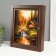 Key "House at the river" 26x31 cm nut