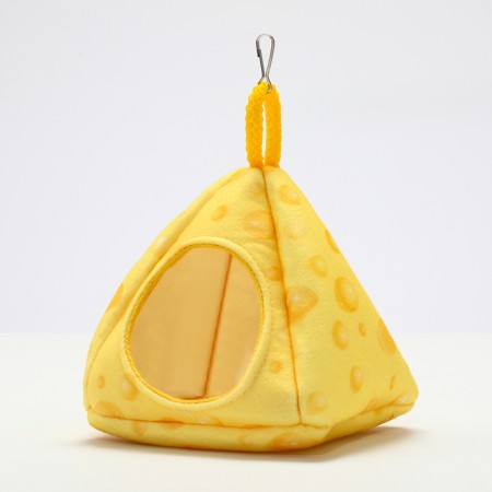 Suspended house-pyramid "cheese", 14 x 14 x 14 cm-2