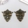 Castle Casket Metal "Disorner" set 2 pcs 4.8x4.5 cm cm