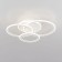 Ceiling Citilux "Trinity" CL238130, 61.5x47.5x13 cm, 3x25W, LED, white color