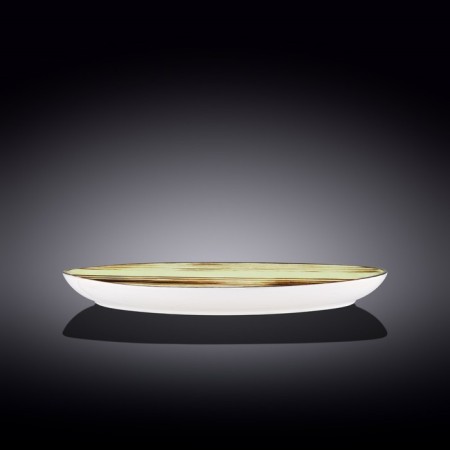 Wilmax England Scratch stone form, size 33x24.5 cm, pistachio color-1