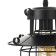 Lamp Bayerlux 2137/1bk E27 40W Black 21x21x21-120 cm