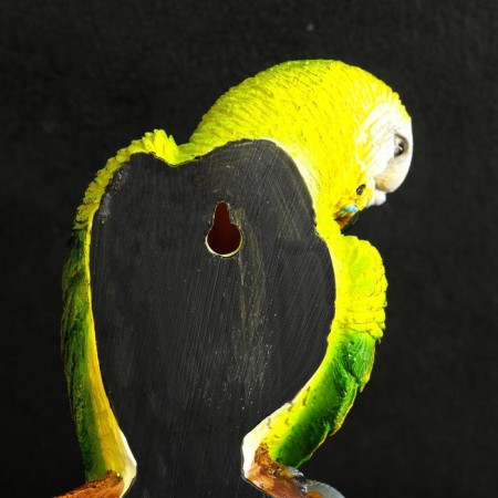Suspended decor "Wavy parrot on a branch" 7x12x29 cm-2