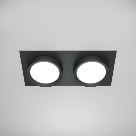 Building lamp Technical DL086-02-GX53-SQ-B, 2x15W, 22x11x4.5 cm, GX53, black color-2