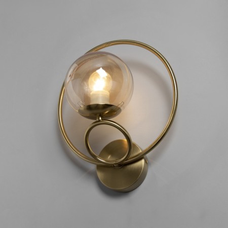 Bra "spherum" E27 40W gold 28x23x23cm-1