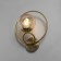Bra "spherum" E27 40W gold 28x23x23cm