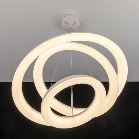 Suspended Citilux “Jupiter Smart” CL730A150S 75x75x40 cm, 3x56.7W, LED, white color-17