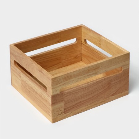 Organizer wooden kitchen, spices stand, 24.5 × 27.3 × 14.6 cm, gvee-1