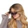 Women's Sunglasses "OneSun", UV 400, pipe 13.3 cm, lens 5.2x5.2 cm