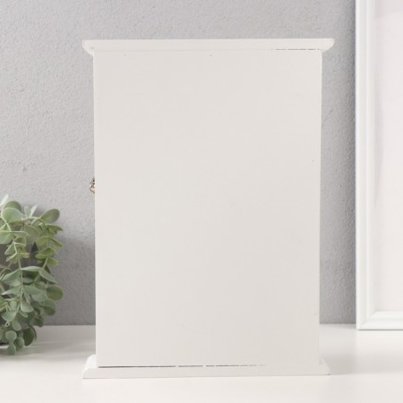 Keywood tree 6 hooks "Floor Fill" aged white 6x22x30 cm-5