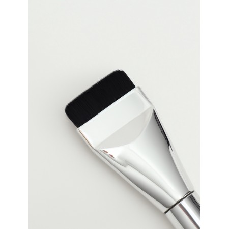 Mask brush, 14 cm, silver color-2