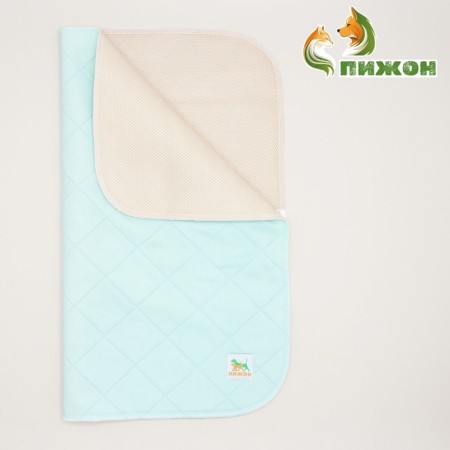 Single for animals reusable, 70 x 90 cm, green
