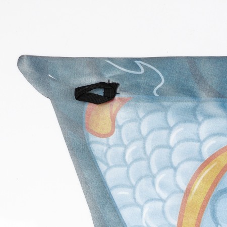 New Year! Carnival set "Cool snake", cape, mask, blue color-12