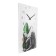 Carty clock is wall-mounted, interior "girl", 40 x 60 cm, on canvas, silent