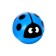 Rubber ball "Smiley", 2.7 cm, Mix color