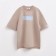 Female T -shirt, size XS, beige color
