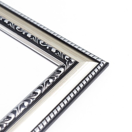 Photo frame Plastic "Mira" 20x20 cm silver (plastic screen)-2