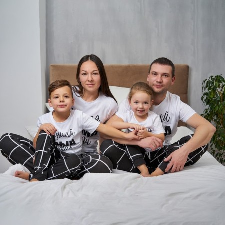 Female pajamas (T -shirt and trousers) KAFTAN "Best" p. 40-42