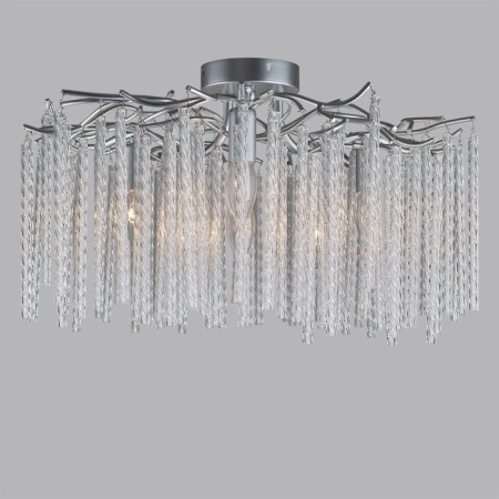 Cell chandelier Lumion. Miss, 6x40W, E14, 350x560x560 mm, silver color
