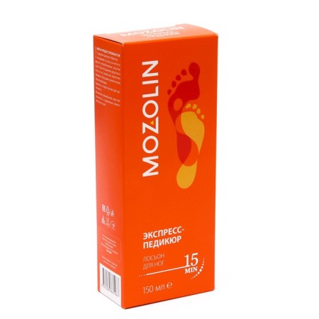 Mozolin legs lotion, express pedicure, 150 ml-1