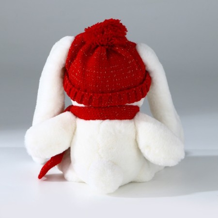 Soft toy Bunny "Winter LI"-8