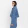 Women's shirt shortened with cuts Mist: Denim R.48, Blue
