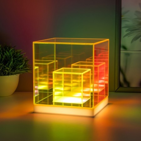Spinker "Square" LED USB 15x15x23 cm Risalux-3