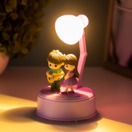 Nightlight "romance" LED from batteries 3HAAA 7.7x7.5x12.5 cm Risalux-2