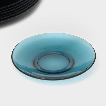 Table Glass Set "idyll", 43 objects, color London Topaz-4
