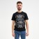 Men's T -shirt "Real man" r. 50, black