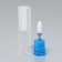 Ceramic milling cutter for “corn manicure”, average cut, 6 × 15 mm, in a plastic case, white color