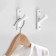 Furniture hook Cappio Branch, one -rod, white