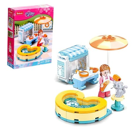 Constructor Pink Dream "Fit hairdresser", 79 details