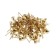 Decorative nails, 8x15 mm, color gold, in packaging 500 pcs.