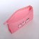 Lightning cosmetic bag, pink color