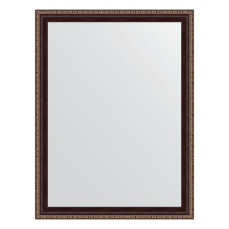 Mirror in the baguette frame, a mahon with an ornament of 50 mm, 63 x 83 cm