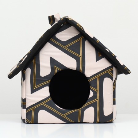 Animal house large, 37 x 35 x 45 cm, mix of colors-1