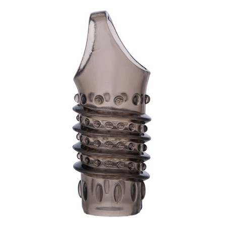Nozzle of little cuts, to increase size, 10.5 cm, tp, black color-2