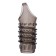 Nozzle of little cuts, to increase size, 10.5 cm, tp, black color