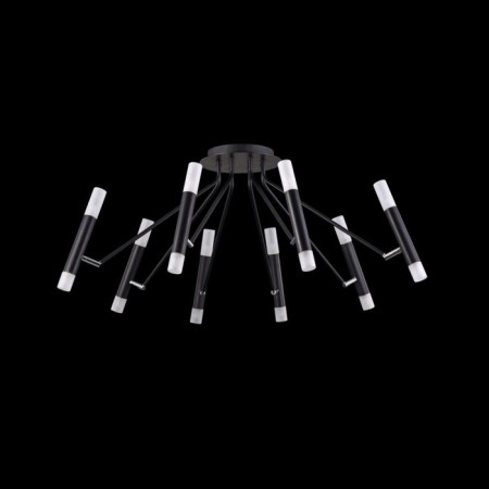 Ceiling light MayToni Mod620CL-16B, 16XG9, 25W, 83x83x38 cm, black color