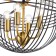 Ceiling light indigo, 10001/4C Black. 4x40W, E14, 450x450x420 mm