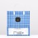 Gentleman package, blue, soft plastic, 26 x 23 cm, 110 μm
