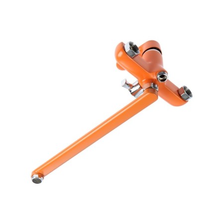 ACCOONA A7166P bath mixer, single -leaf, divertor in the case, 30 cm, orange-1
