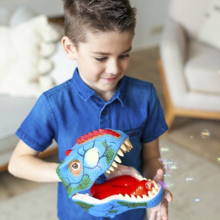 Lapal bubble generator "World of dinosaurs: tyrannosaurus", blue color-10