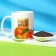 Set of mug and tea "Juicy days", 50 g.