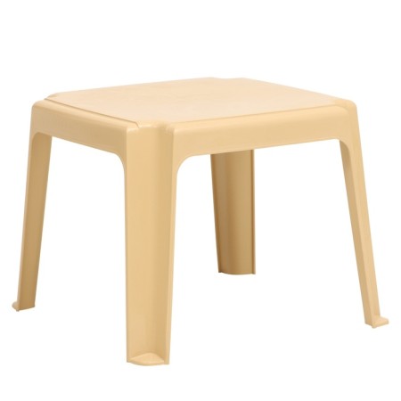 Ellastik deck chaisel table, beige, 45 x 45 x 38 cm